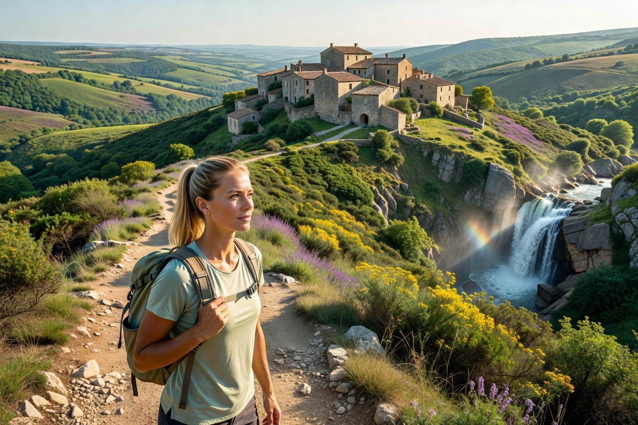 Randonner hors GR dans les Cévennes : cascades et villages perchés